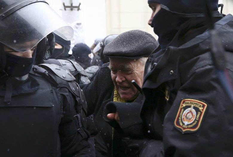 Протестният "Ден на свободата " в Беларус завърши с арести