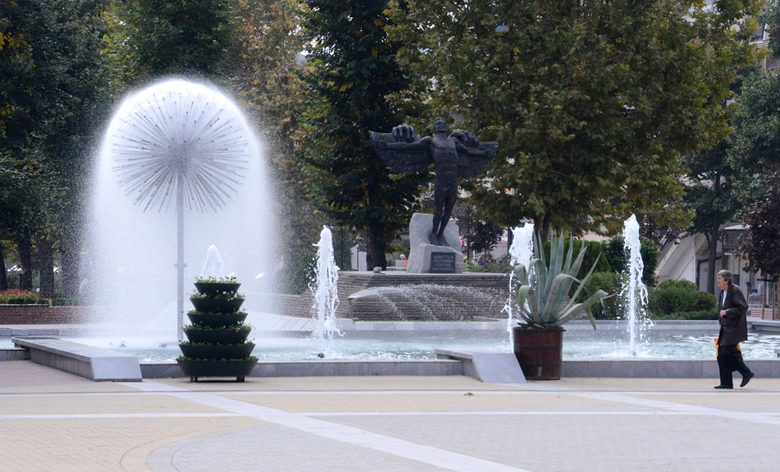 Кадър от Хасково, архив