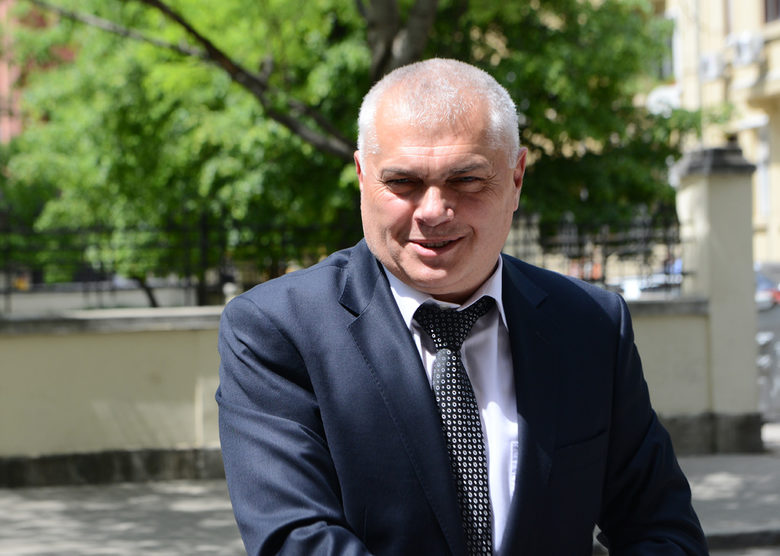 Министърът на вътрешните работи Валентин Радев