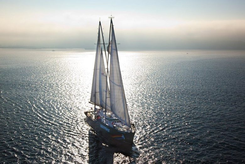 Ветроходът Rainbow Warrior на Грийнпийс пристига в България Ветроходът Rainbow Warrior на Грийнпийс пристига в България
