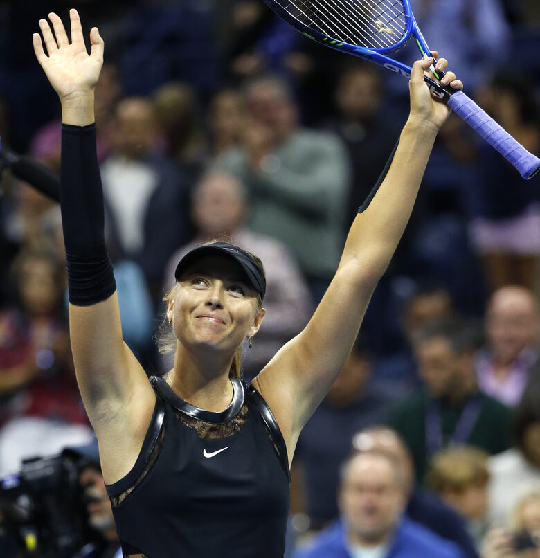 Шарапова получи топло посрещане от феновете на US Open