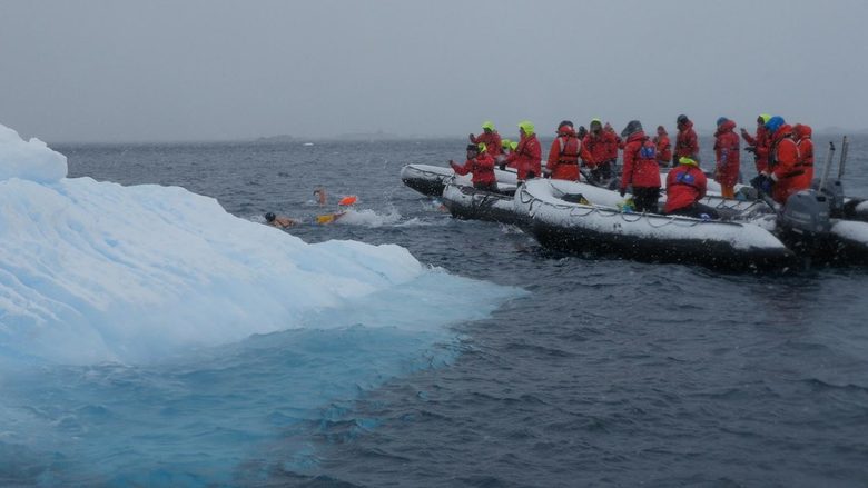 Петър Стойчев стана шампион по плуване в ледените води на Антарктида
