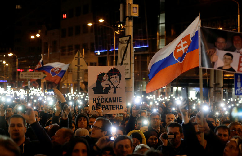 Протести отбелязаха годишнината от убийството на журналиста Ян Куциак