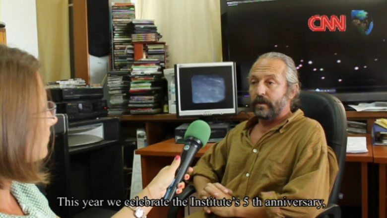 Кадър от "За лунната мелиорация" (2011, 14:00 мин.) от Цветан Кръстев