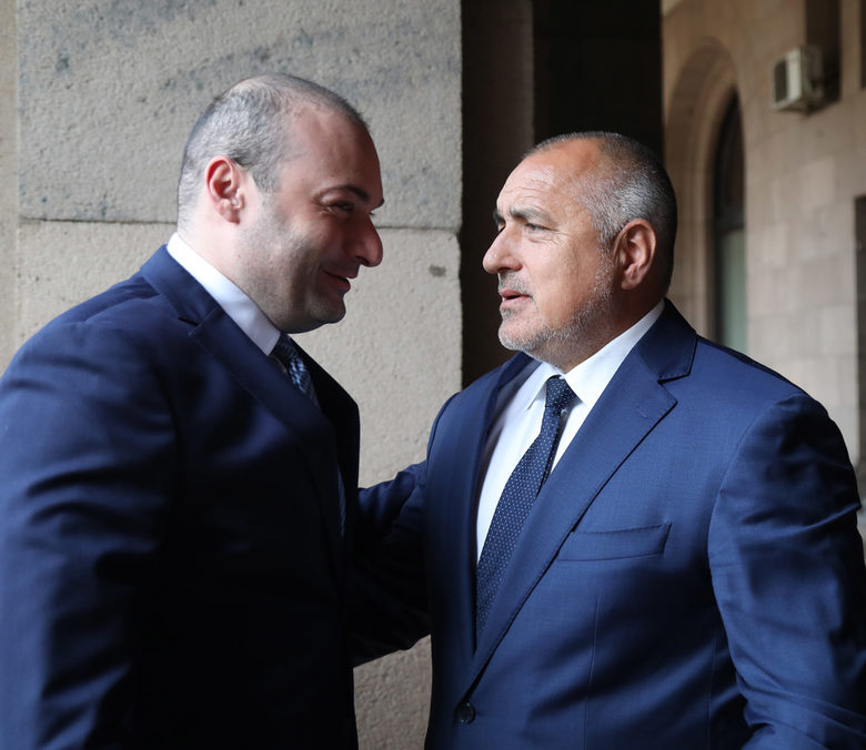Мамука Бахтадзе и Бойко Борисов Мамука Бахтадзе и Бойко Борисов