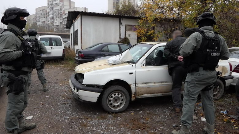Специализираната операция била проведена на 15 ноември в София, Варна и Кюстендил