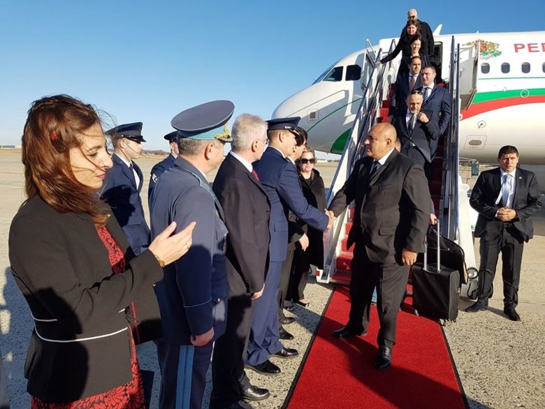 Бойко Борисов пристигна в САЩ