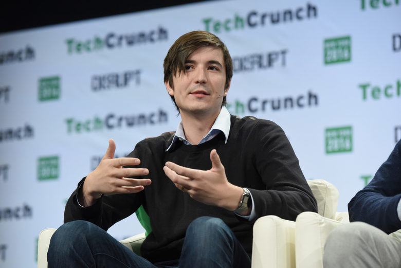 Влад Тенев по време на TechCrunch Disrupt 2016 в Ню Йорк
