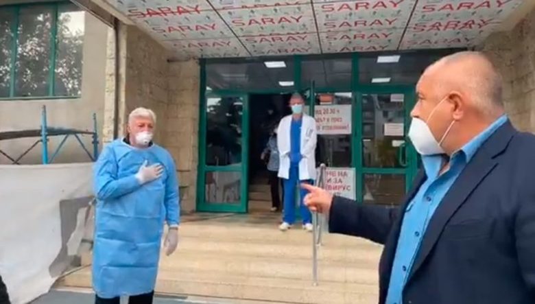 Кметът на Пловдив, болен от коронавирус, приветства премиера.