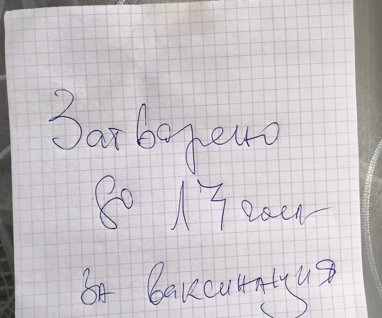 Неофициален доклад от подготовката за масовата ваксинация