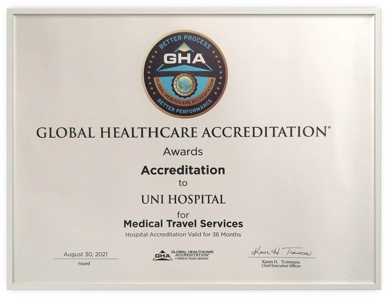 МБАЛ "Уни Хоспитал" бе успешно акредитирана от Global Healthcare Accreditation