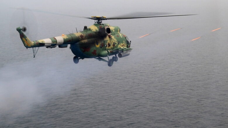 Учения на украинската армия в Черно море.