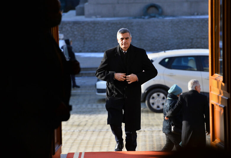 Defense Minister Stefan Yanev, whose resignation will be voted on Tuesday