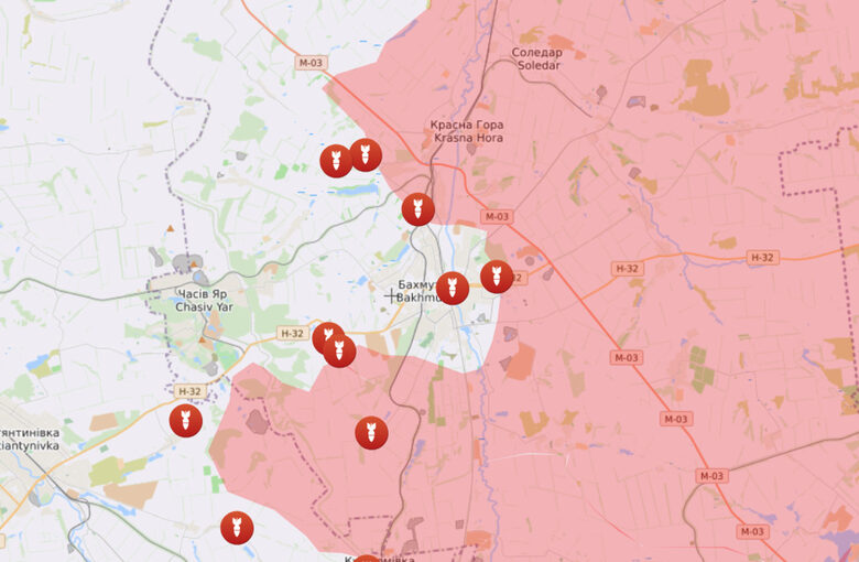  Русия обкръжава Бахмут, съгласно Зеленски там е 