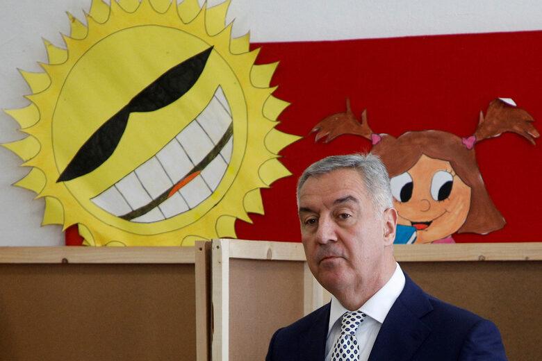  Черногорският президент Мило Джуканович 