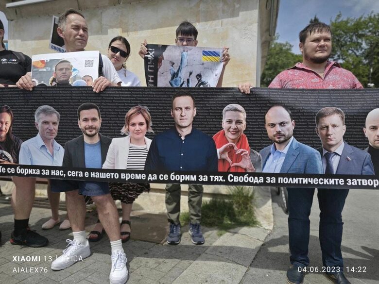  Протест на съветски имигранти във Варна 