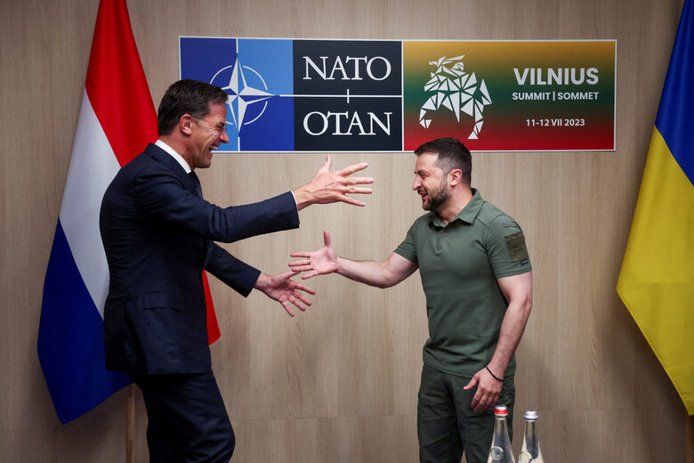  Рюте и Володимир Зеленски 