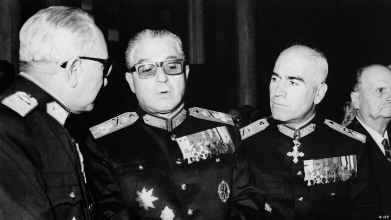 Гръцката военна хунта управлява страната от 1967 до 1974 година.