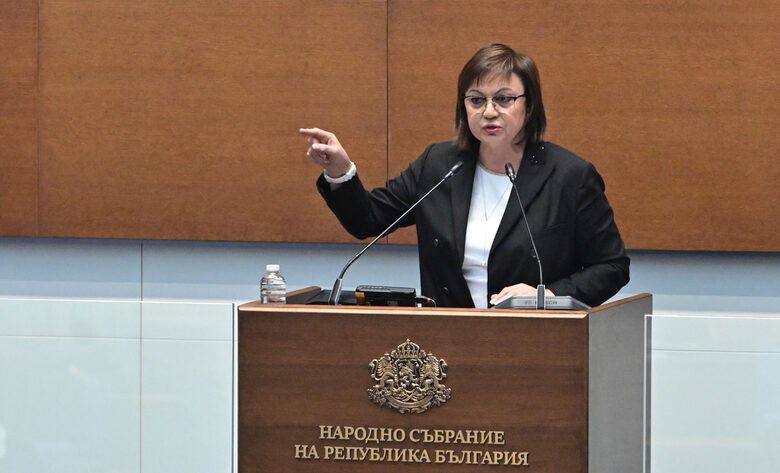 Заседание на 49 народно събрание, парламент, Корнелия Нинова