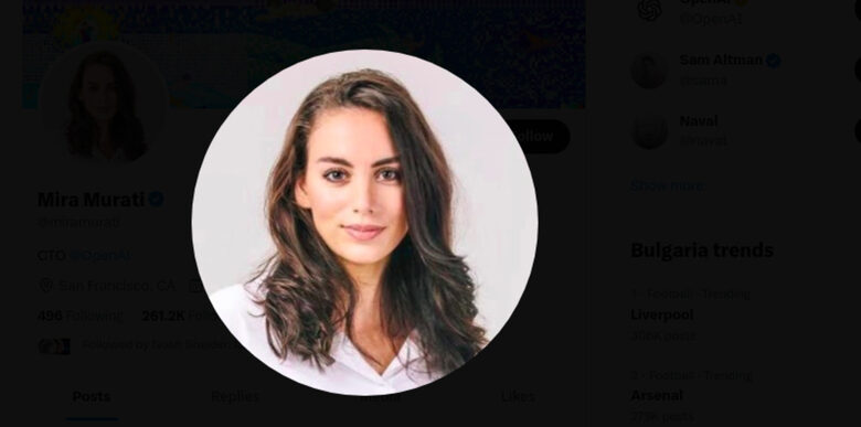 Les photos de Moratti sont également rares, et celle-ci est tirée de son profil sur X ("Twitter).