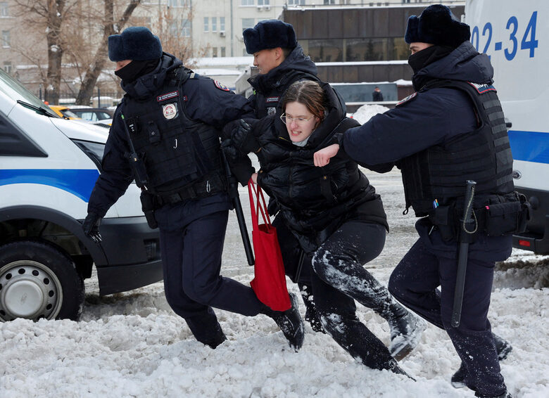 Москва, ден след смъртта на опозиционния лидер