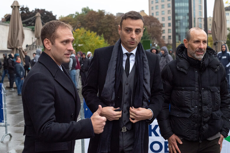 Димитър Бербатов заедно със Стилиян Петров