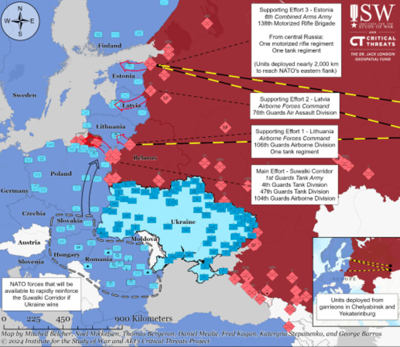 Сценарият, при който Русия трябва да се съобразява със силна украинска армия, разположена по руските и беларуските граници