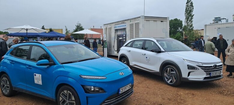 В България заработи първата водородна зарядна станция за автомобили и автобуси