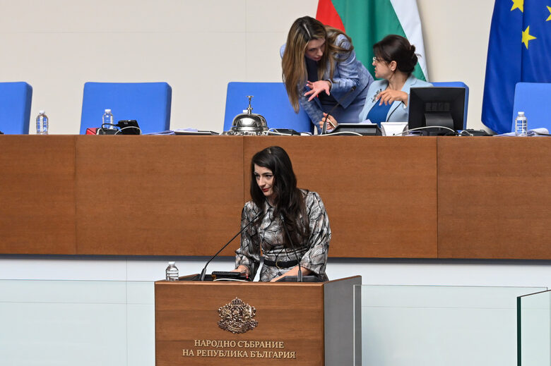 Парламент - парламентарно заседание - Лена Бориславова