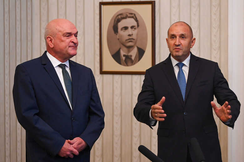 Димитър Главчев и Румен Радев