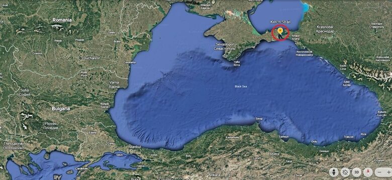 Нямало риск за българското крайбрежие от петролния разлив край Керченския проток