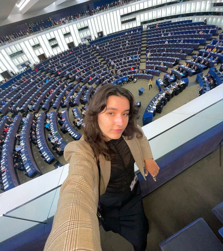 Валерия Шашенок в Европейския парламент