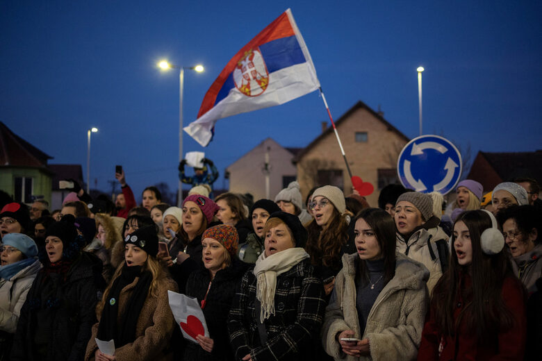 Осемнайсетчясов протест изпитва силата на сръбските студенти 4 месеца след трагедията в Нови Сад