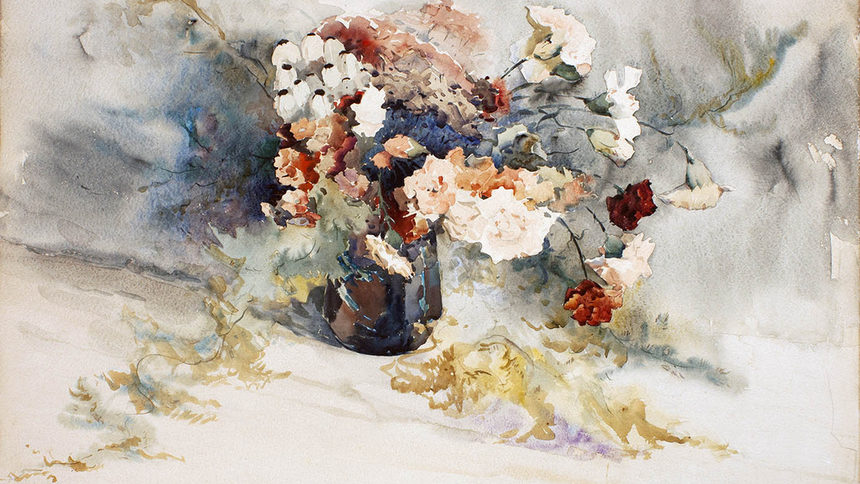 Константин Щъркелов, "Натюрморт", 1926 г.