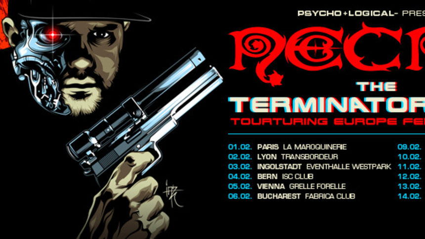 Necro Terminator Tour Poster