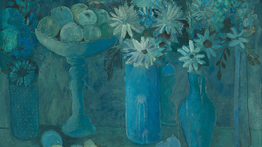 Василка Монева, "Натюрморт", 1983 г.