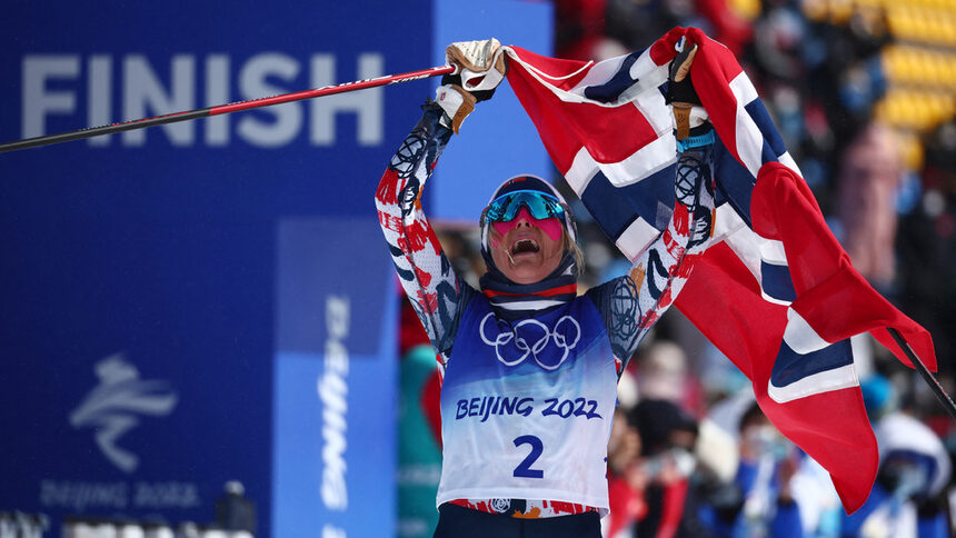 Norge endte Beijing Games på førsteplass i medaljer