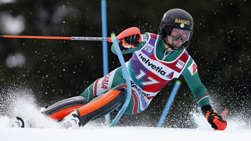 Albert Popov endte på 15. plass i sesongens fjerde slalåm