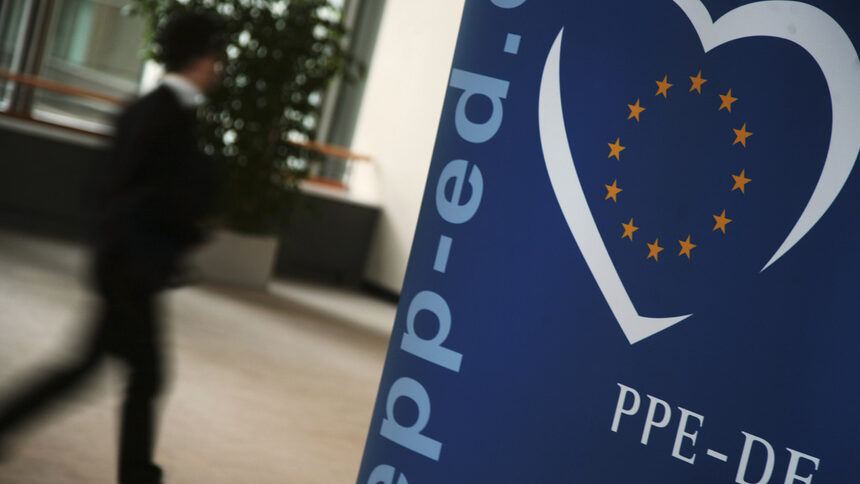 Logoen til den tyske EPP-delegasjonen til Europaparlamentet