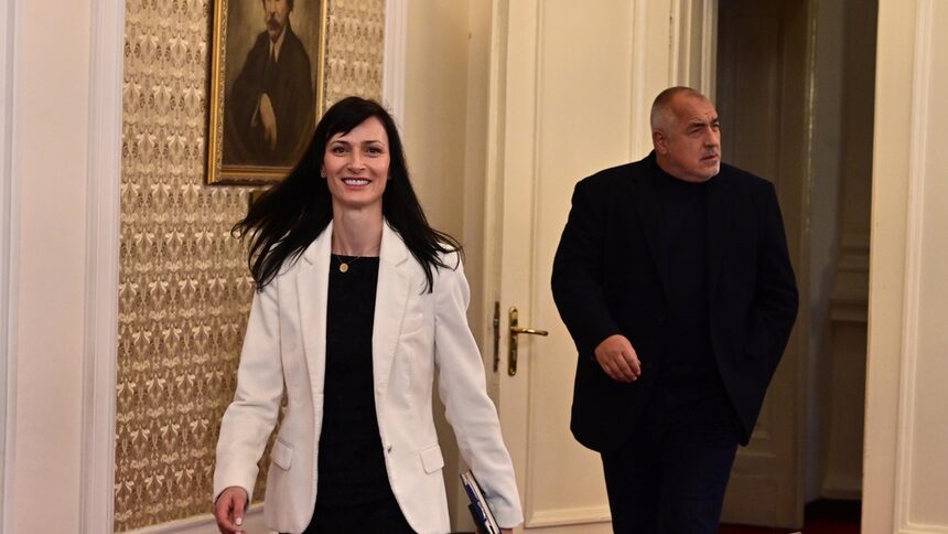  Мария Габриел и Бойко Борисов 