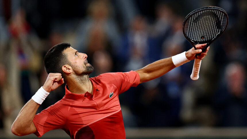 Djokovic gets off to a successful start by defeating Frenchman "Roland Garros"
