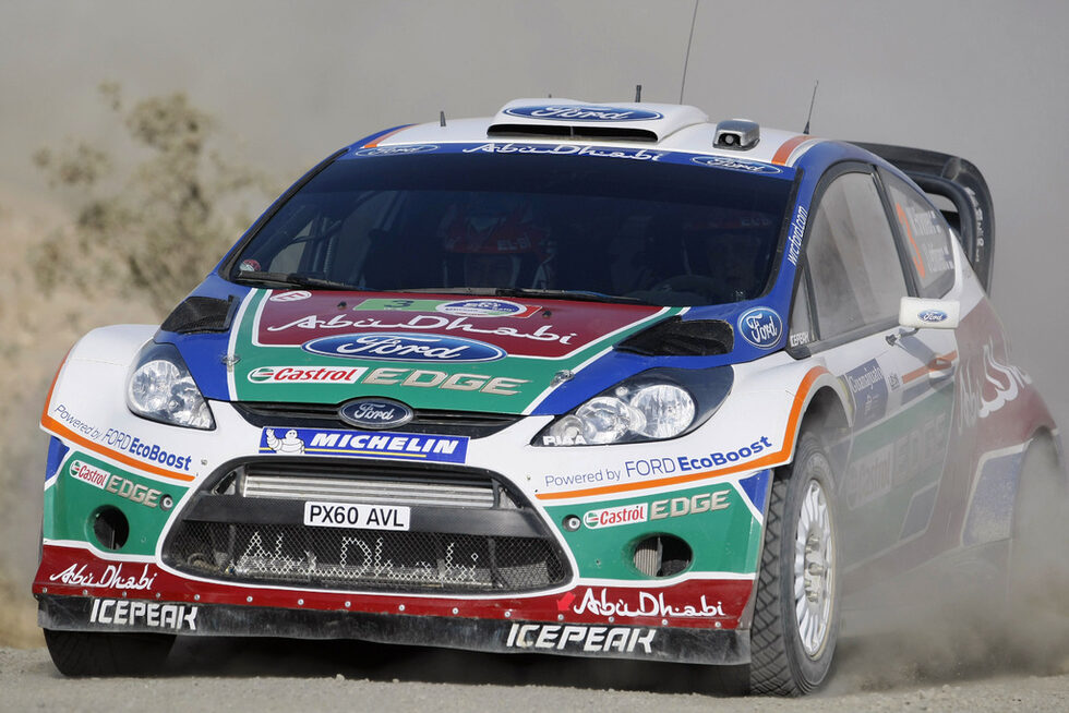 Мико Хирвонен с "Форд Фиеста RS WRC"