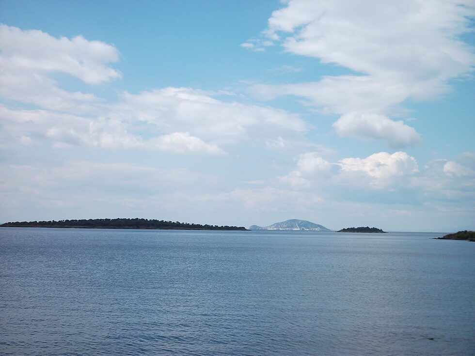 Turtle Island - захапал  Spalathronisia Island - влачещ Hteni Island
