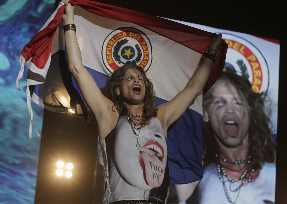 Фотогалерия: Концерт на Aerosmith в Парагвай