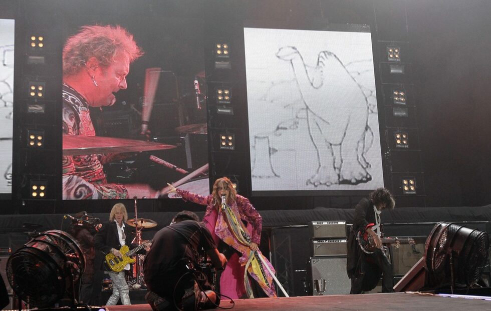 Фотогалерия: Концерт на Aerosmith в Парагвай