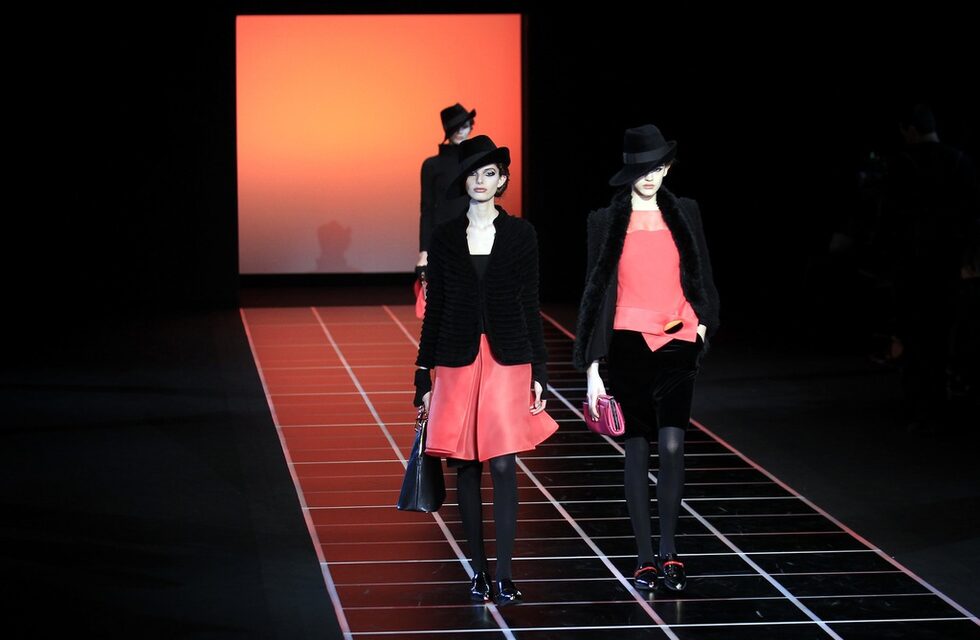 Модел на Giorgio Armani.