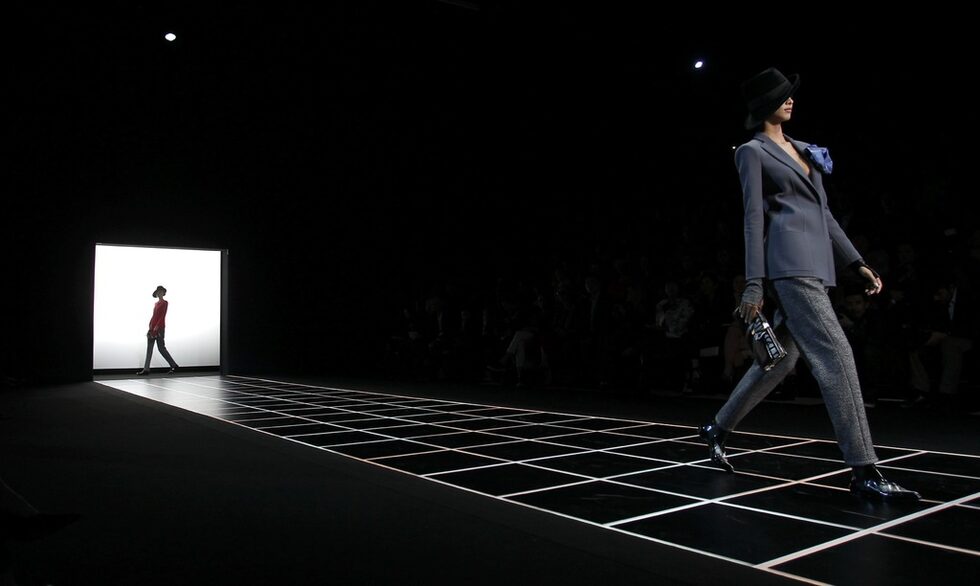 Модел на Giorgio Armani.