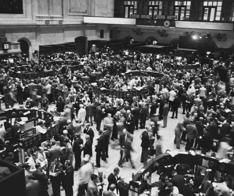 Фондовата борса в Ню Йорк на 7 януари 1955 г