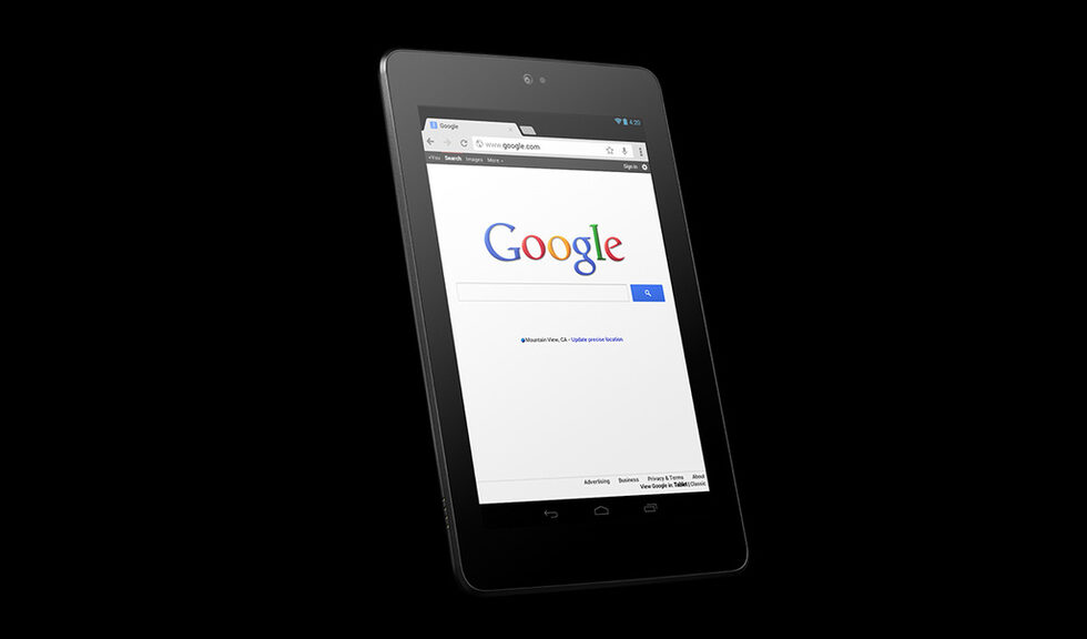 Google Nexus 7. Интернет гигантът също се насочи към сегмента на таблетите. Google се съюзи с производителя Asus в създаването на таблета Nexus 7. Той предостави стандартния Android 4.1 Jelly Bean на доста ниска цена и това веднага привлече вниманието на хората. Последвалите добри отзиви от първите тестове на джаджата, допълнително усилиха интереса.