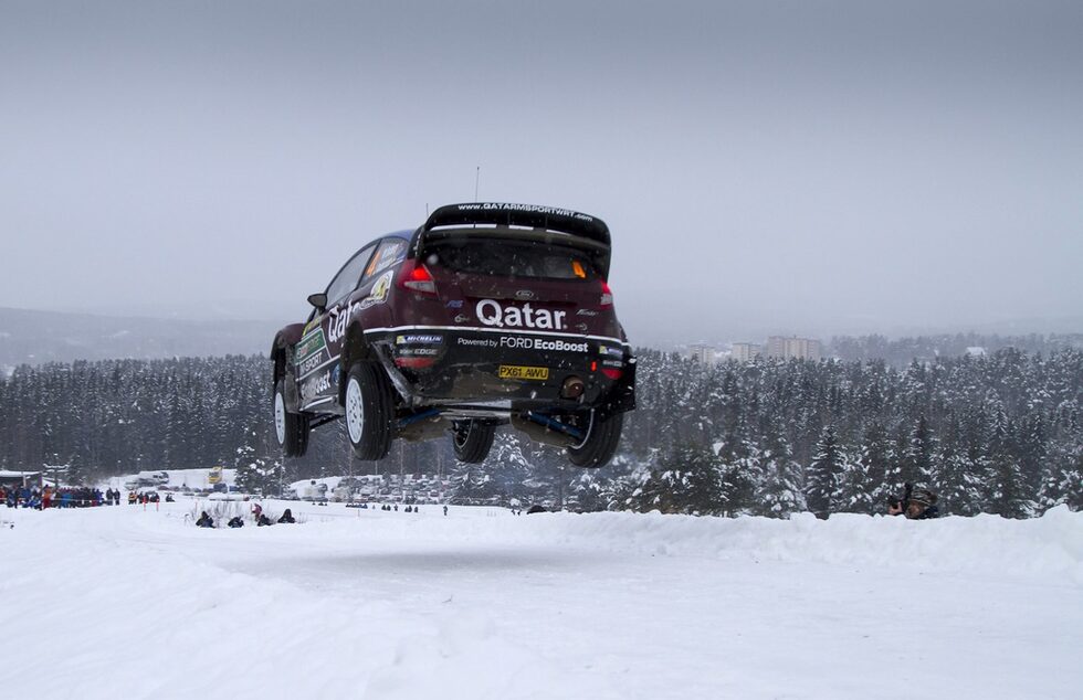 Норвежецът Мадс Йостберг ("Катар М-Спорт", "Форд Фиеста RS WRC") завърши на трето място и стана най-добрият представител на скандинавците.